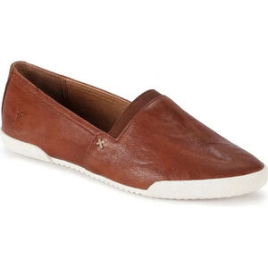 Frye Melanie Leather Slip Ons Flats